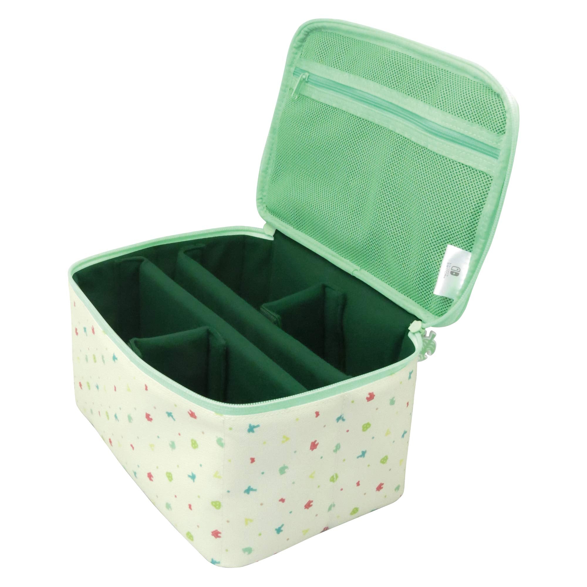 Hori - Sac de transport Animal Crossing blanc et vert pour Nintendo Switch (Nintendo Switch) Hori - Sac de transport Animal Crossing blanc et vert pour Nintendo Switch (Nintendo Switch)